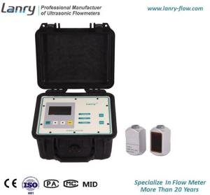 Quality Portable Doppler Ultrasonic Flow Meter With Data Logger Function for sale