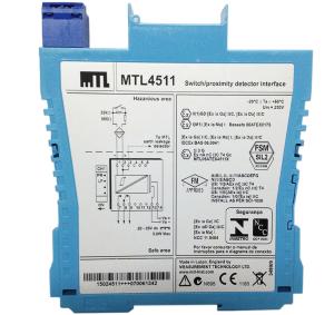 Quality MTL4511 MTL Instruments Switch/Proximity Detector Interface 1-channel, with line fault detection for sale