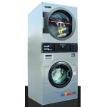 China OASIS 13KGS Chinese Best Quality Soft Mount Vended/Self Service/Coin operated Stack Washer Dryer/Combo washer dryer for sale