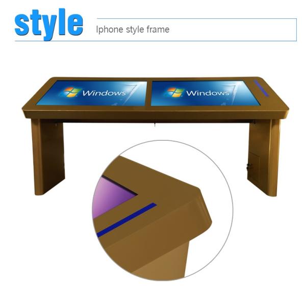4GB RAM Monitor Touch Screen Kiosk , Compatable Interactive Multi Touch Table