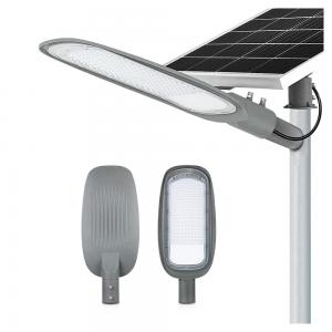 Quality 100w 150w Solar Powered Street Lamp Aluminum Alloy Smart Cob Unibody for sale