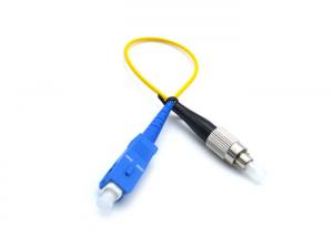 Quality Best quality single mode simplex fibre patch cable SC-FC UPC Fiber Optic Jumper for sale