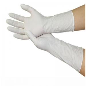 China Waterproof Cleanroom Gloves Acid Alkali Resisting ESD Nitrile Exam Gloves on sale