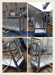 Quality ZLP Type Suspended Scaffold Cradle BMU System Windo Cleaning Gondola Cradle for sale