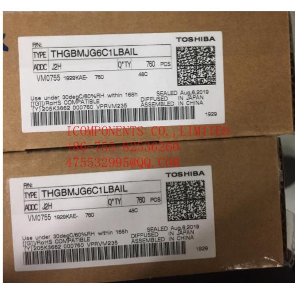 THGBMHG6C1LBAIL KIOXIA IC FLASH 64G MMC 52MHZ 153WFBGA NAND FLASH
