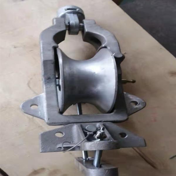 Buy Stringing Equipment Transmission Line tool Crossarm Mounted Stringing Block Pulley at wholesale prices