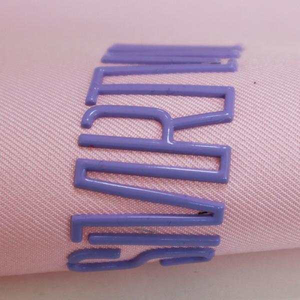 Custom Design Letters High Frequency Embossed Brand Label 3D TPU Logo Heat Transfer Iron on Labels for Clothing