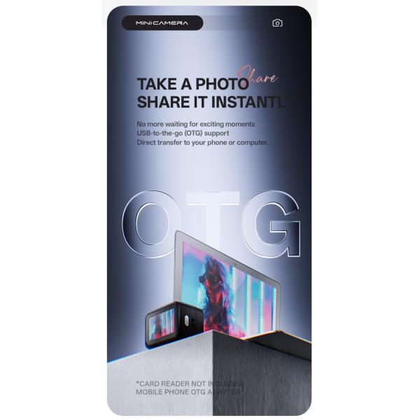 Mini Camera With Screen HD 1080p Retro Ultra Compact Camcorder