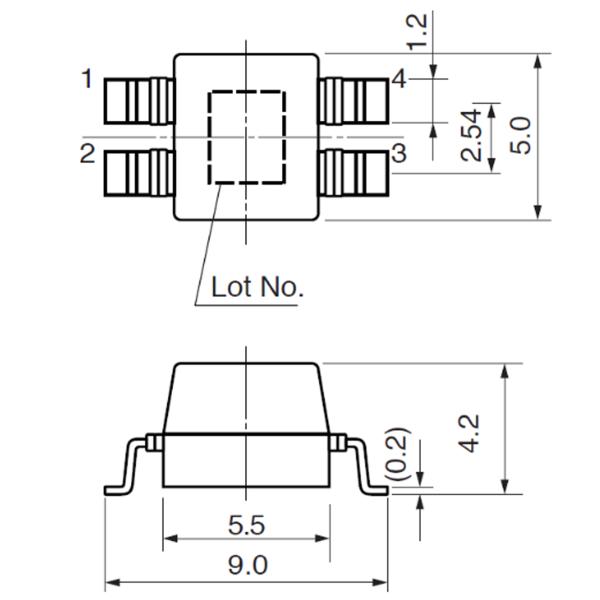 Common Mode SMD Ferrite Toroidal Inductor Braid Packaging