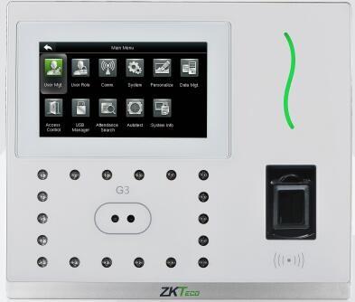 Buy G3 FACE RECOGNITION TIME ATTENDANCE FINGERPRINT READER TIME CLOCK WITH TCP/IP Software available at wholesale prices