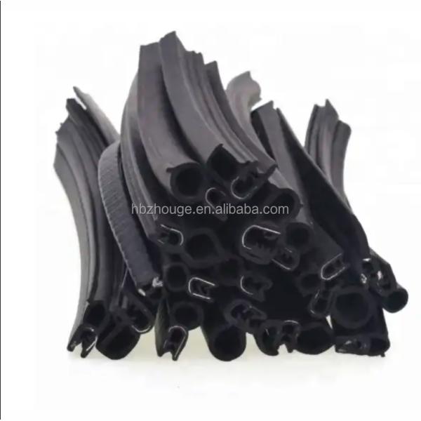 Customizable Hardness 65±5 EPDM Rubber Seal Strip for Car Door Windshield T/H/U Shape