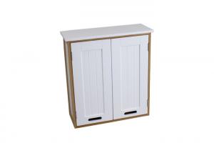 China 48cm Length MDF And Bamboo Bathroom Wall Cabinet on sale