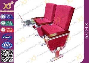Quality Full Size Foldable Table Conference Hall Chairs With High Speed Rail Design Table for sale