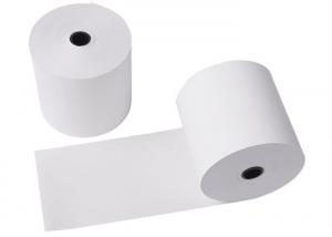 China 85m Fax 80mm 61gsm Thermal Receipt Paper Rolls on sale