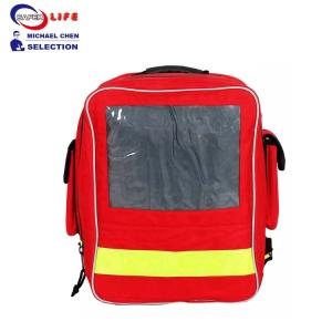 Quality Medical Nylon Travel First Aid Kit Bag Ambulance Medical Equipment 40cmx30cmx18cm for sale