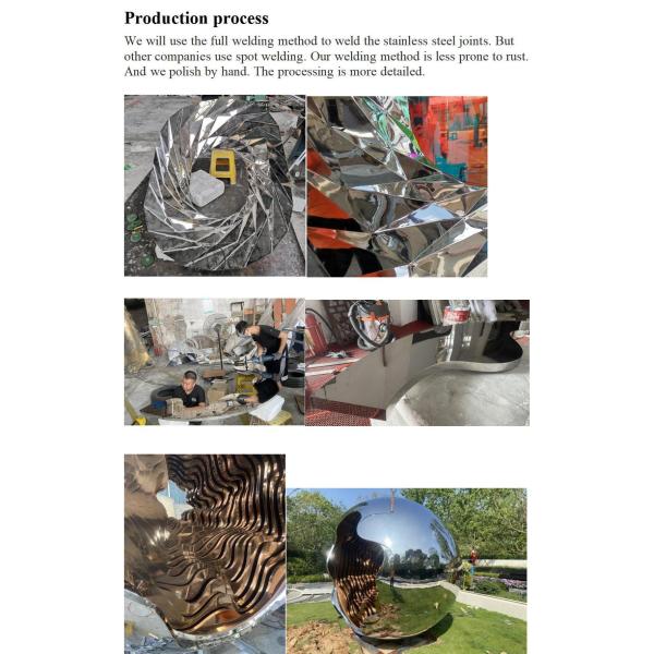 Chinese Style Casting Metal Art Sculptures Outdoor Spray Painting Sculpture