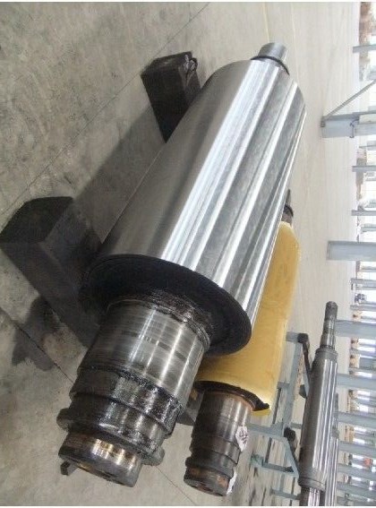 Forged shell and core for Aluminium caster forged spool cast spool for rolling mill