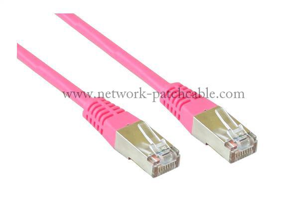 Buy High Speed RJ45 / RJ11 Round Cat5e Patch Cables SFTP Bare Copper Or CCA at wholesale prices