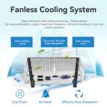 Intel Core Fanless Mini PC With DDR3 RAM Up To 8GB And 8 USB Interfaces For Home