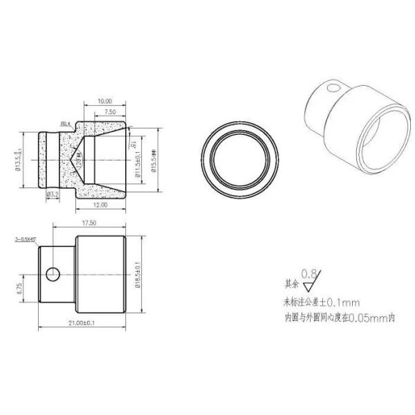 High Pressure Tungsten Carbide Oilfield Tools Valve Seat Nozzle Tips