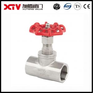 Quality Outside Screw Stem Xtv Stainless Steel Internal Thread Stop Valve for Water Pipe Pump for sale
