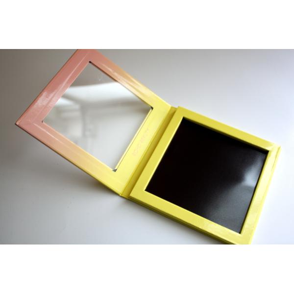 Gradient Color Empty Magnetic Palette CMYK Printing With Mirror