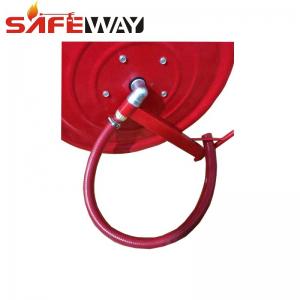 China Water Mist Fire Hose Reel LPCB Electrostatic Powder Costed on sale