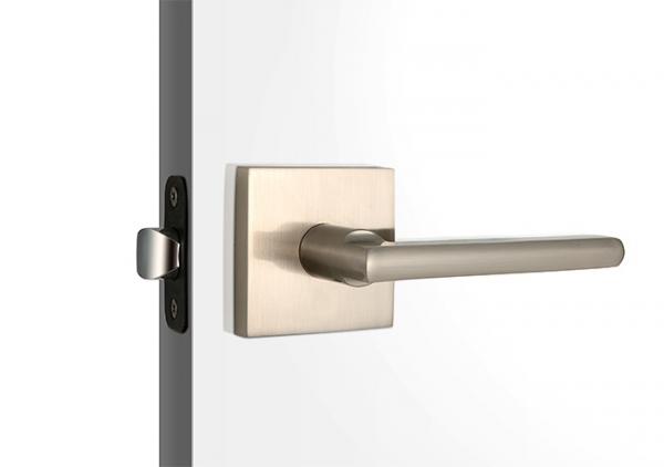 Buy Zinc Alloy Tubular Lock Set Adjustable Bathroom Door Latches Satin Nickel at wholesale prices