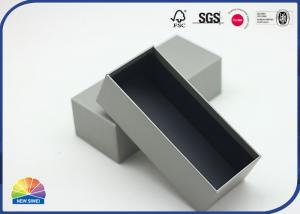 Quality Grey Custom Paper Gift Craft Box With Special Desigm Luxury Product Packaging for sale
