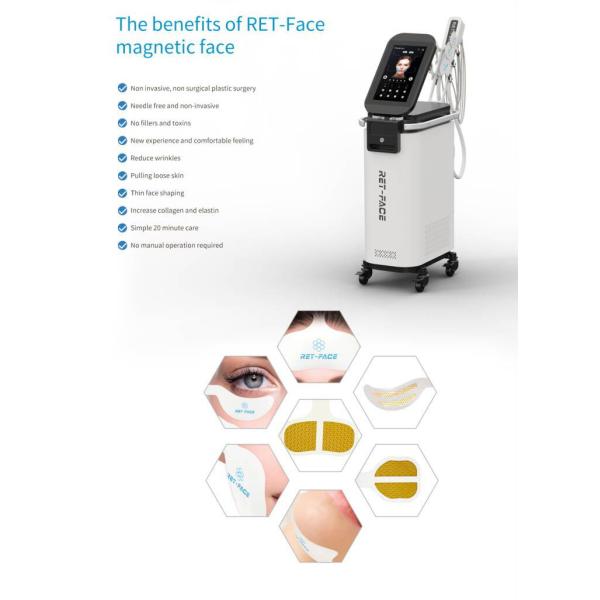 3 In 1 Ems Rf Microcurrent Muscle Lifting Wrinkle Removal Ret Face Beauty Machine