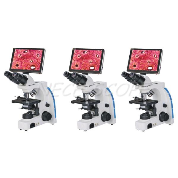 Digital Camera Biological LCD Screen Microscope 1000X With 9.7 Inch LCD