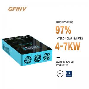 China Wireless IP65 Rated On Grid Power Inverter 6kw Solar Inverter Wifi Monitoring on sale