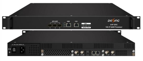 Buy DHP200C DVB C Modulator QAM 16/32/48QAM 10G IP QAM Processor at wholesale prices