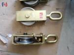 High Performance Conductor Stringing Tools Last Pulley Block With Side Opening