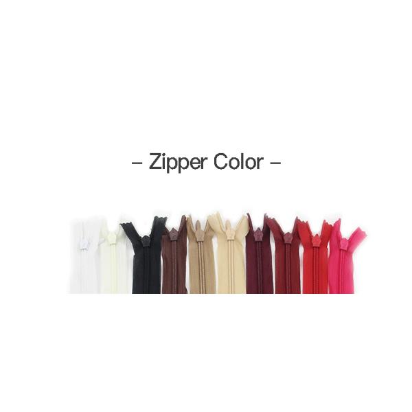 China Zipper Customized zipper with logo Invisible Zip Binder for Pocket Teeth 25CM Invisible Zipper Tape
