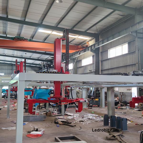 Buy Industrial 300 To 3000kg Cnc Loading And Unloading Clamp Gripper Automated Palletizing System at wholesale prices