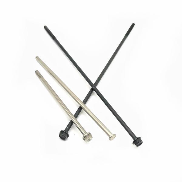 Half-Tooth Bolt Motor Extended Screw External Hexagon Flange Long Bolt Ultra-Long Machine Screw