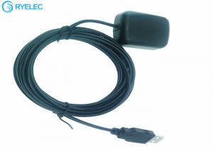 Quality Embedded Mount Black GPS GlONASS Antenna Globalsat USB GPS Receiver for sale