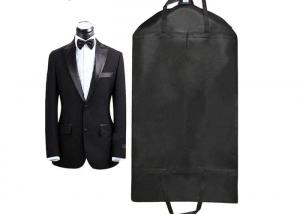 Quality Laminated RPET Suit Garment Bag Waterproof Mens Suit Bag Foldable for sale