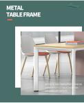 Customizable Frame Height and Width Silver Screen Partition Work Position for