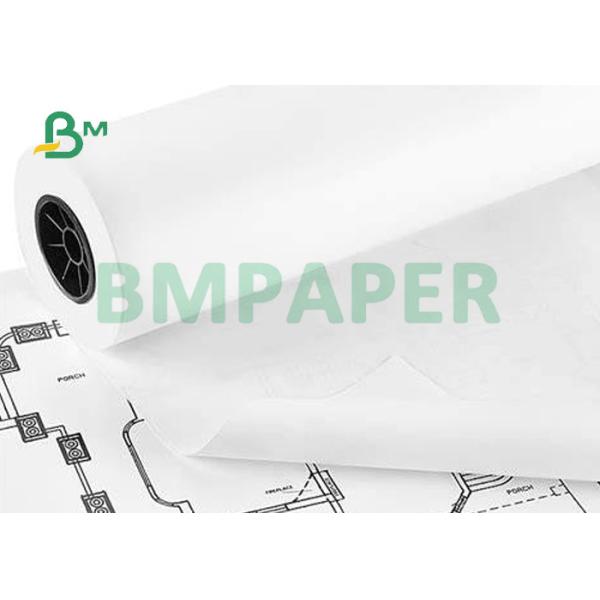 2 Inch Core 80GSM 90GSM CAD Engineering Paper For Wide Format Plotting 2 Inch Core 80GSM 90GSM CAD Engineering Paper For Wide Format Plotting