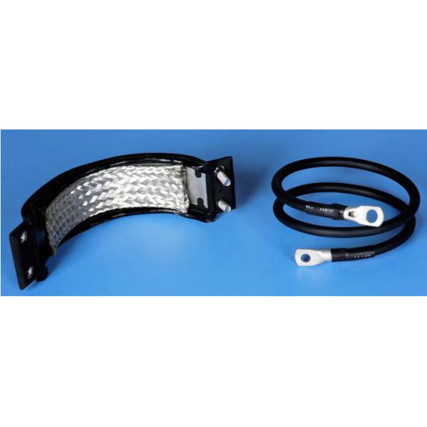 Clean Surface Coaxial Cable Grounding Kit Earth Kit With Quick Installation