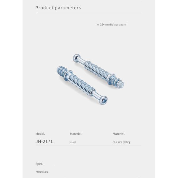 Minifix Spreading Bolts