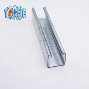 China Hot Dipped Galvanized Profile Unistrut C Channel 41 * 41 / 41 * 21 on sale