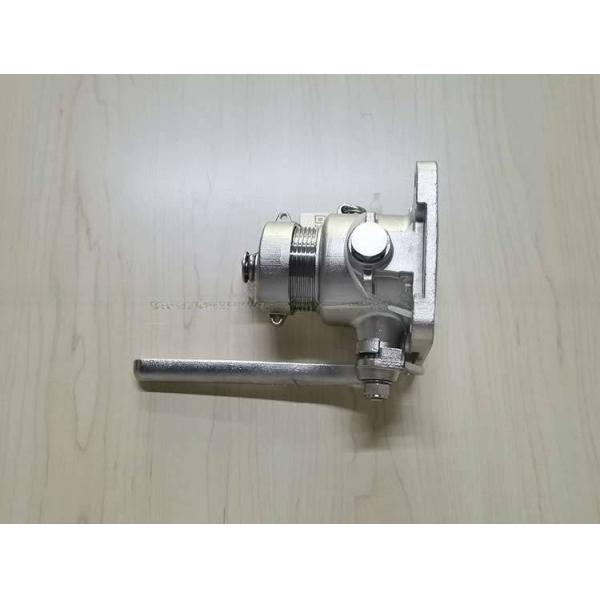ISO Tank Container Spare Parts and Accessories 1.5'' BSP Air Inlet Ball Valve with Temperature Gauge