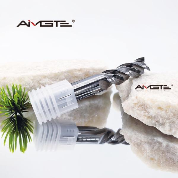 3 Flute UType Carbide End Mill Precision Roughing Finishing for Aluminum 6061/7075