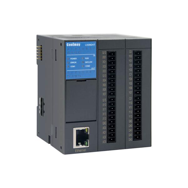 Buy 24I/O Analog CPU Programmable Logic Controller Built In Ethernet at wholesale prices