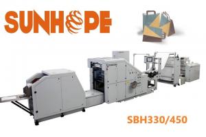 China 230 bags min SUNHOPE High Speed Roller Paper Bag Manufacturing Machines on sale