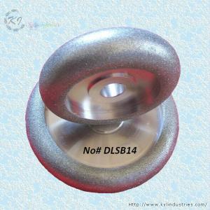 Quality Diamond Coated Cylindrical Grinding Wheels for Lapidary and Glass - DLSB14 for sale