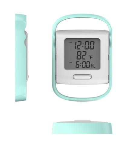Buy ABS Modern Table Digital Alarm Clock With Temperature Display And Alarm Function at wholesale prices